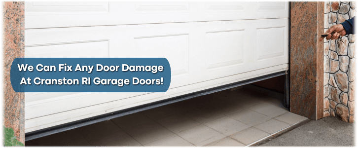 Garage Door Off Track In Cranston RI